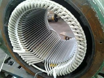 四种情况下的回转窑主电动机电流变化趋势