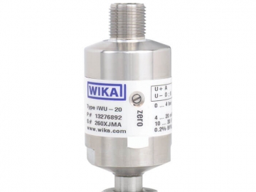 iWU-20, iWU-25, iWU-26高纯应用的传感器